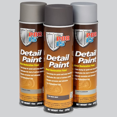 Por-15 Detail Paint Cast Iron, Can 41718